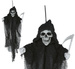 Dekoracja wisząca Kościotrup szkielet z kosą halloween 50 cm