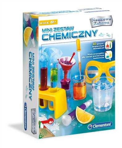 Mini zestaw chemiczny Zabawka naukowa Clementoni