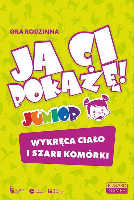 JA CI POKAŻĘ Junior GRA rodzinna kalambury