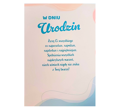 Kartka urodzinowa Dowiedz się Kim Jesteś Emotki