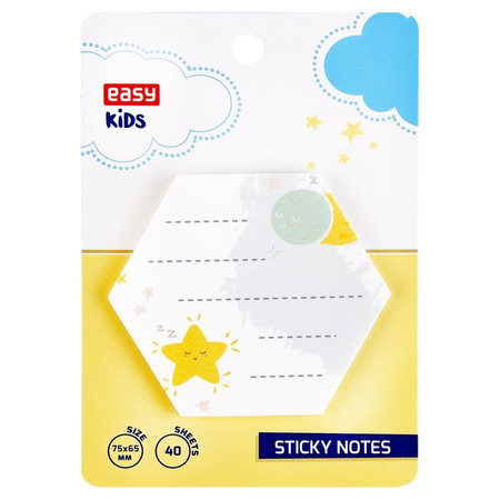 Karteczki kartki samoprzylepne okrągłe mix wzorów