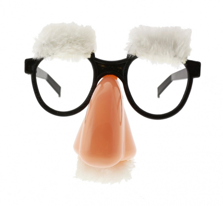 Zestaw okulary Dziadek Profesorek