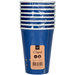 Stylowe kubeczki jednorazowe papierowe True Blue 8 szt.