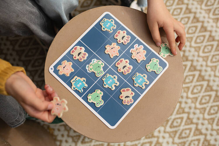 Drewniane Sudoku dla dzieci, BS Toys