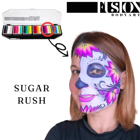 Farby do twarzy Split Cake FUSION Body Art Sugar Skull