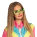 Okulary neonowe zielone UV