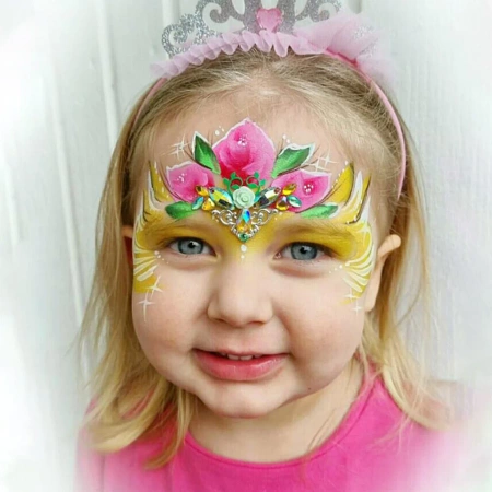 KrazeFX Paletka farb do malowania twarzy i ciała - Flower Bouquet by Linnea