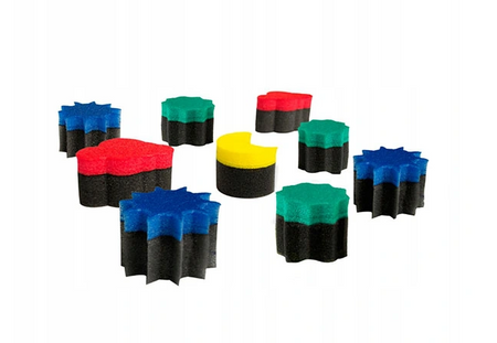 Stemple gąbki do malowania 16 sztuk JOVI