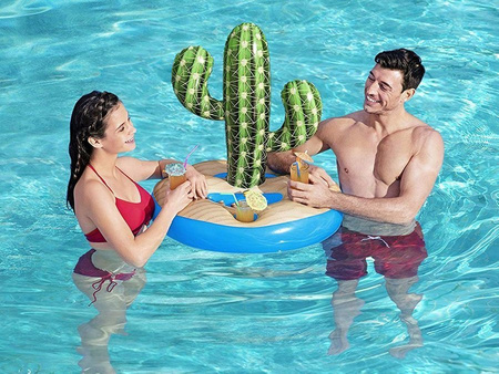 Dmuchany stojak na napoje do wody kaktus