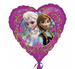 Kraina Lodu Frozen Anna i Elsa serce balon foliowy 18''