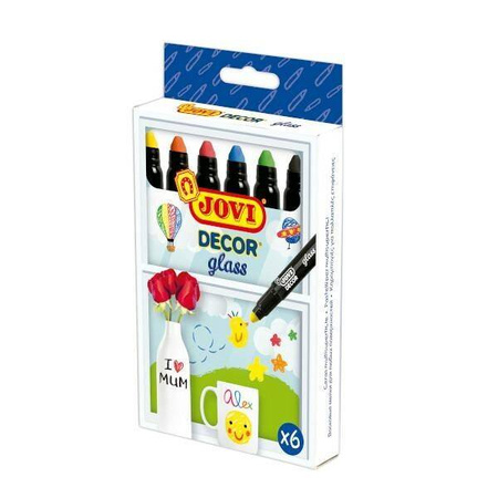 Kredki dekoracyjne do szkła