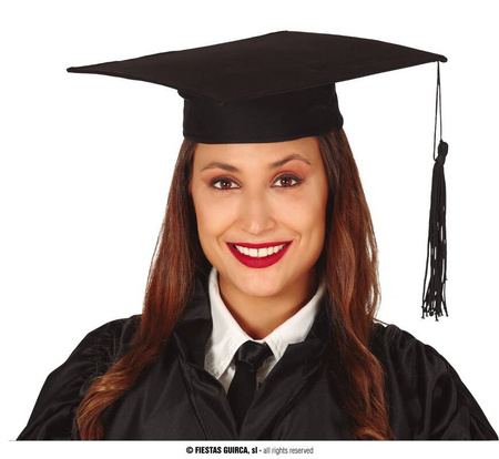 Czapka Absolwenta Studenta dla dorosłych - OUTLET - uszkodzona