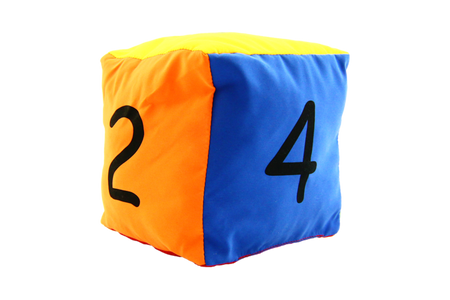 Kostka edukacyjna 15 cm - Cyfry