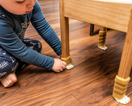 Skarpetki na krzesła, stoły, meble - KOCIE ŁAPKI