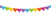 Girlanda Kolorowe Serduszka