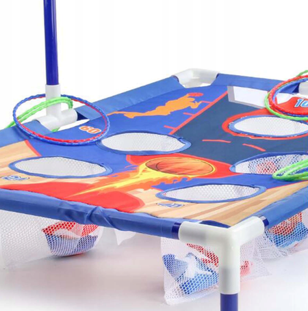 Gra zręcznościowa koszykówka Rzut do celu 2w1 TOSSING GAME