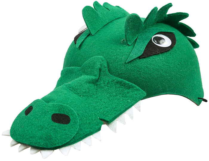 Czapka filcowa KROKODYL DINOZAUR SMOK