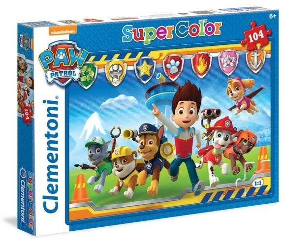 Puzzle 104 elementy Psi Patrol