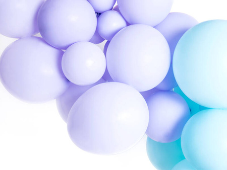 Balon Strong jednokolorowy 5 cali 100 szt. Pastel Light Lilac