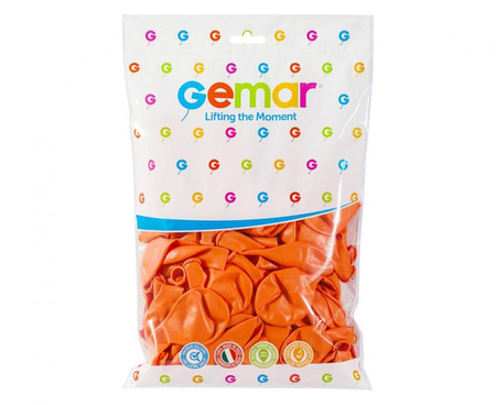 Balon Gemar jednokolorowy 10 cali 100 szt