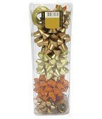 Kokarda 12 sztuk + 2 wstążki kolor: odcienie złota