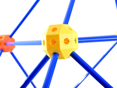 Klocki konstrukcyjne DUŻE SŁOMKI rurki