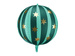 Balon foliowy Piłka w gwiazdki zielona Cyrk 75 cm