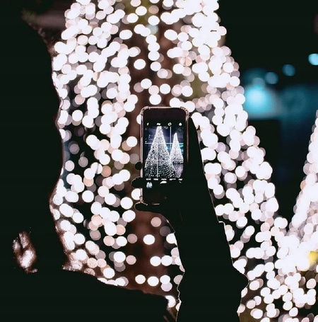 Lampki choinkowe solarne zewnętrzne 200 LED