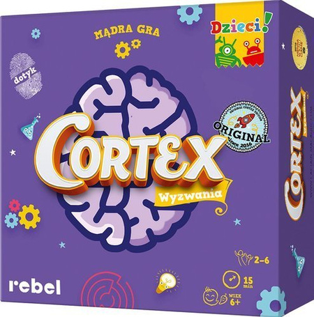 Gra rodzinna towarzyska Cortex dla Dzieci Rebel