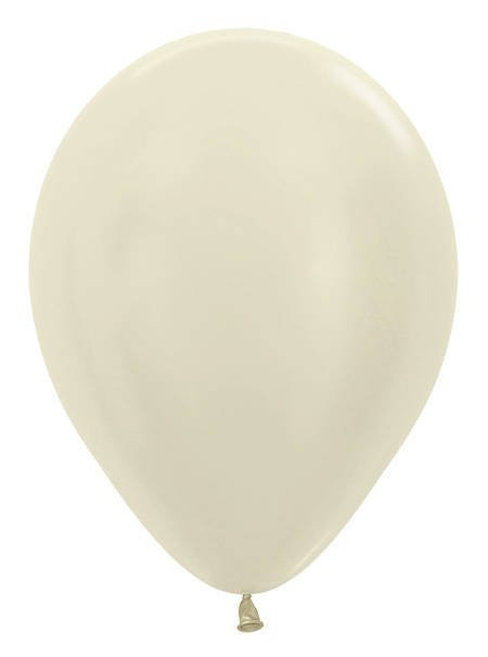 Balony Sempertex Satin Pearl 10'' 100 szt. Ivory