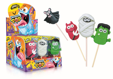 Lizak Monster Halloween smak : Tutii-Frutti