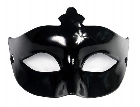Maska karnawałowa Party - czarna