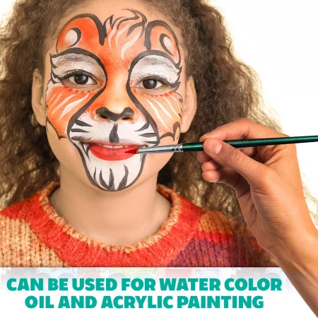 Pędzel do malowania twarzy i ciała KrazeFX - Petal 10