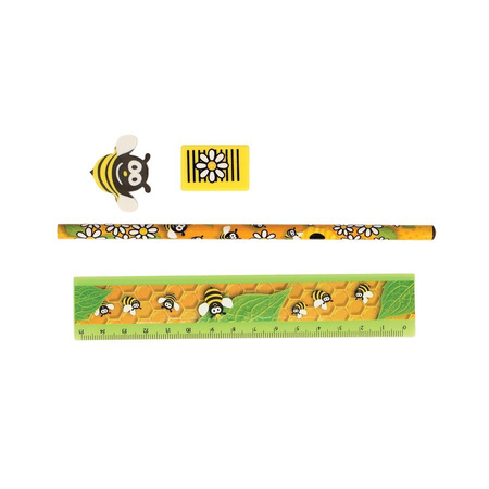 Zestaw szkolny do piórnika różne rodzaje