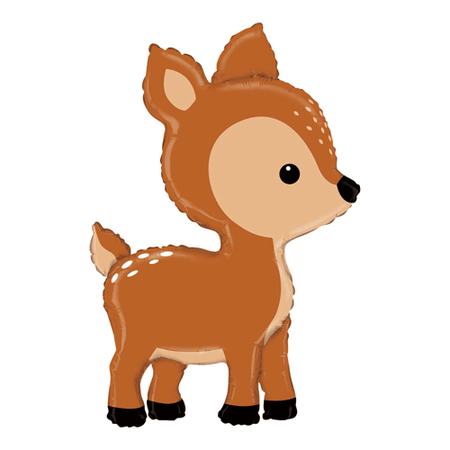 Balon foliowy Woodland Sarenka jelonek 99 cm