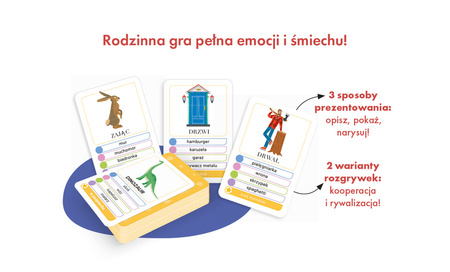 Gra rodzinna towarzyska Kalambury 7+ Kapitan Nauka