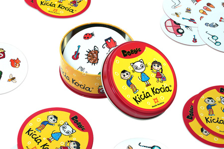 Gra rodzinna towarzyska Dobble Kicia Kocia