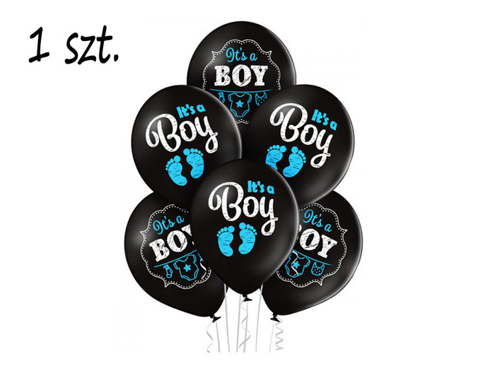 Balon gumowy It's a BOY 12 cali 1 szt.