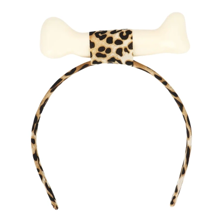 Opaska do włosów z kością jaskiniowiec Wilma