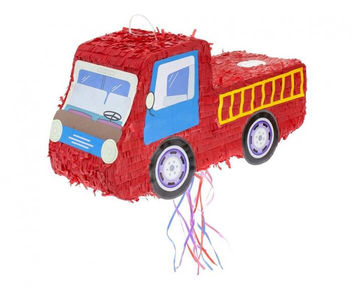 PINIATA na cukierki Straż Pożarna urodziny 47x17x25.5 cm