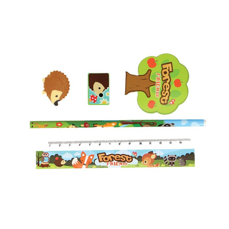 Zestaw szkolny do piórnika różne rodzaje