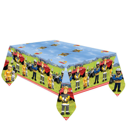 Obrus papierowy STRAŻAK SAM 120x180 cm