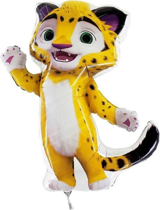 Lampart Leo i Tig balon foliowy 37"
