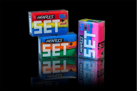 Chustki do żonglowania 65x65 cm 3 szt. Henry's