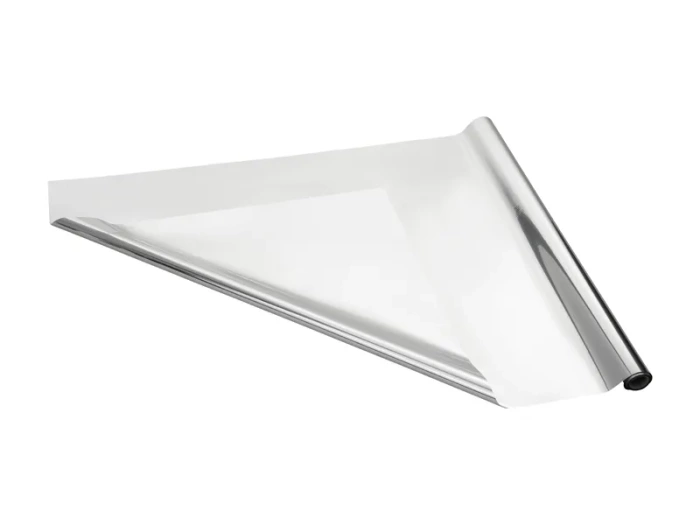 Folia dekoracyjna satynowa elegancki srebrny, 0,8 x 25m