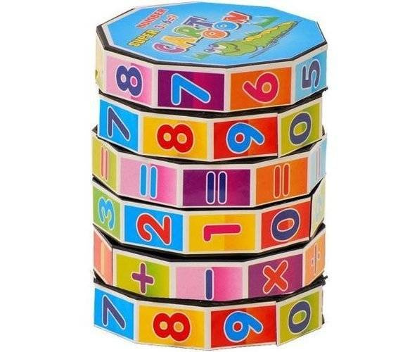 Walec dodawalec - nauka liczenia matematyki