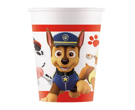 Kubeczki Kubki papierowe Psi Patrol 8 szt.