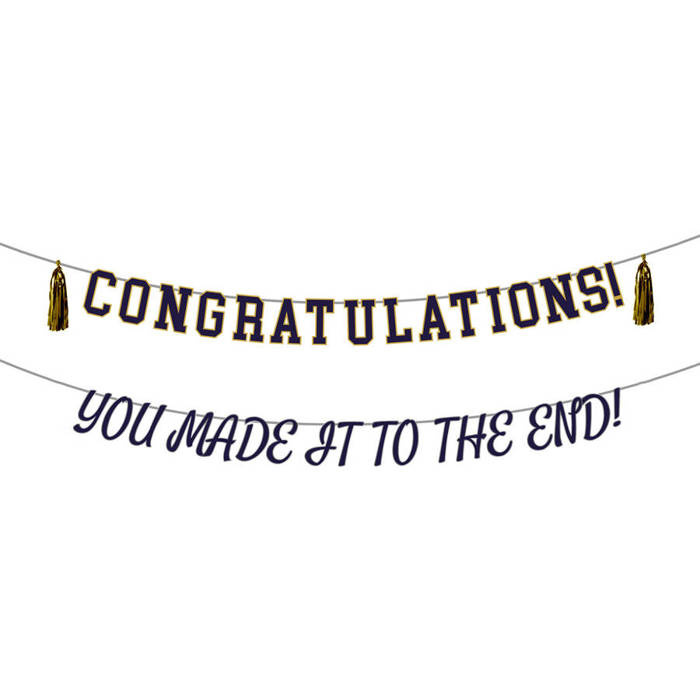 Girlanda papierowa Congatulations gratulacje! (dla studenta)