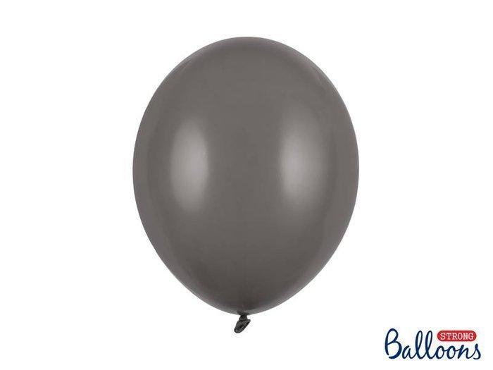 Balon Strong jednokolorowy 12 cali 100 szt. Pastel Grey