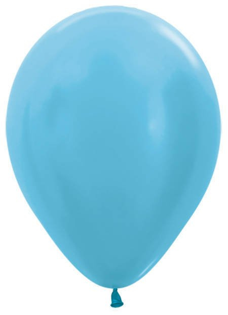 Balony Sempertex Satin Pearl 12'' 100 szt. Caribbean Blue